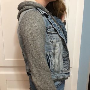 AE Denim/Sweatshirt Jacket